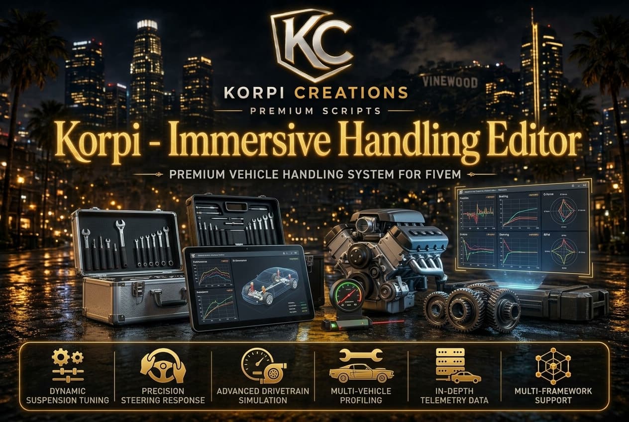 Korpi Immersive Handling Editor